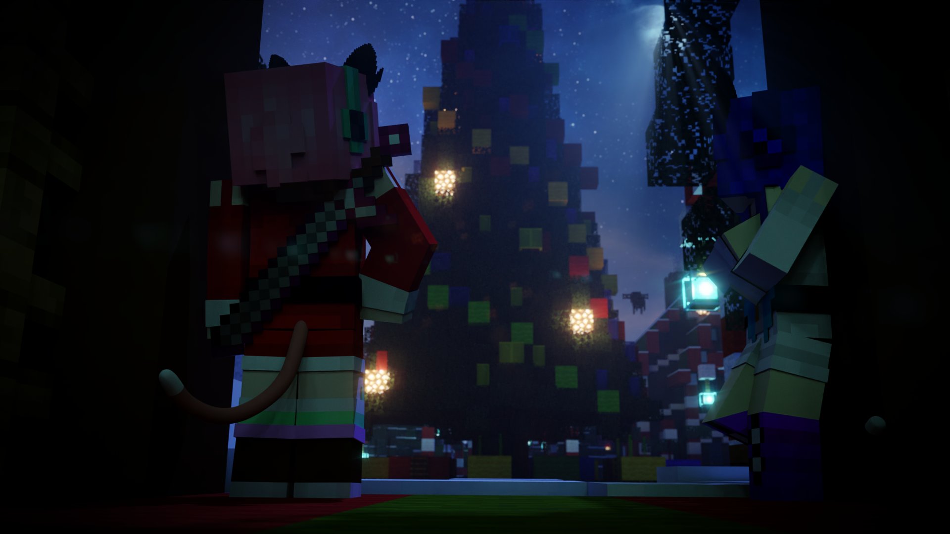 Saki and Azzy Christmas